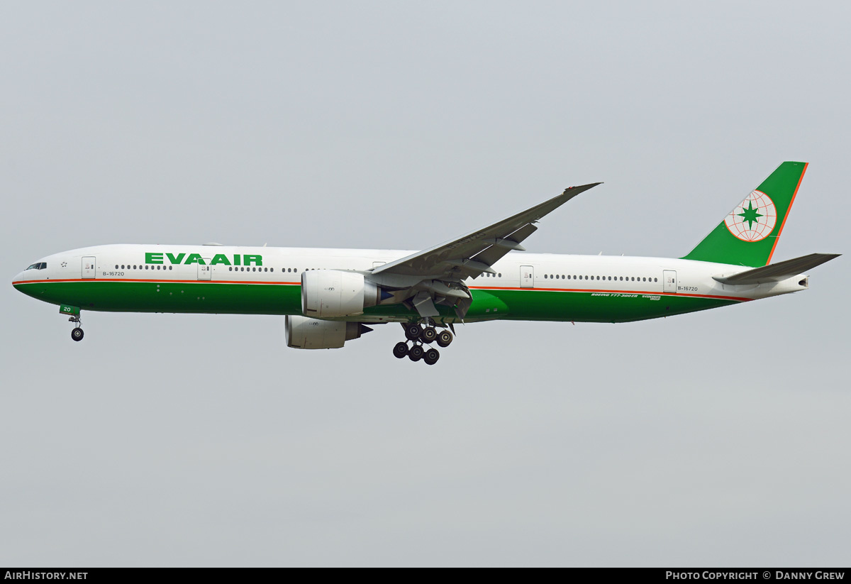 Aircraft Photo of B-16720 | Boeing 777-35E/ER | EVA Air | AirHistory.net #185922