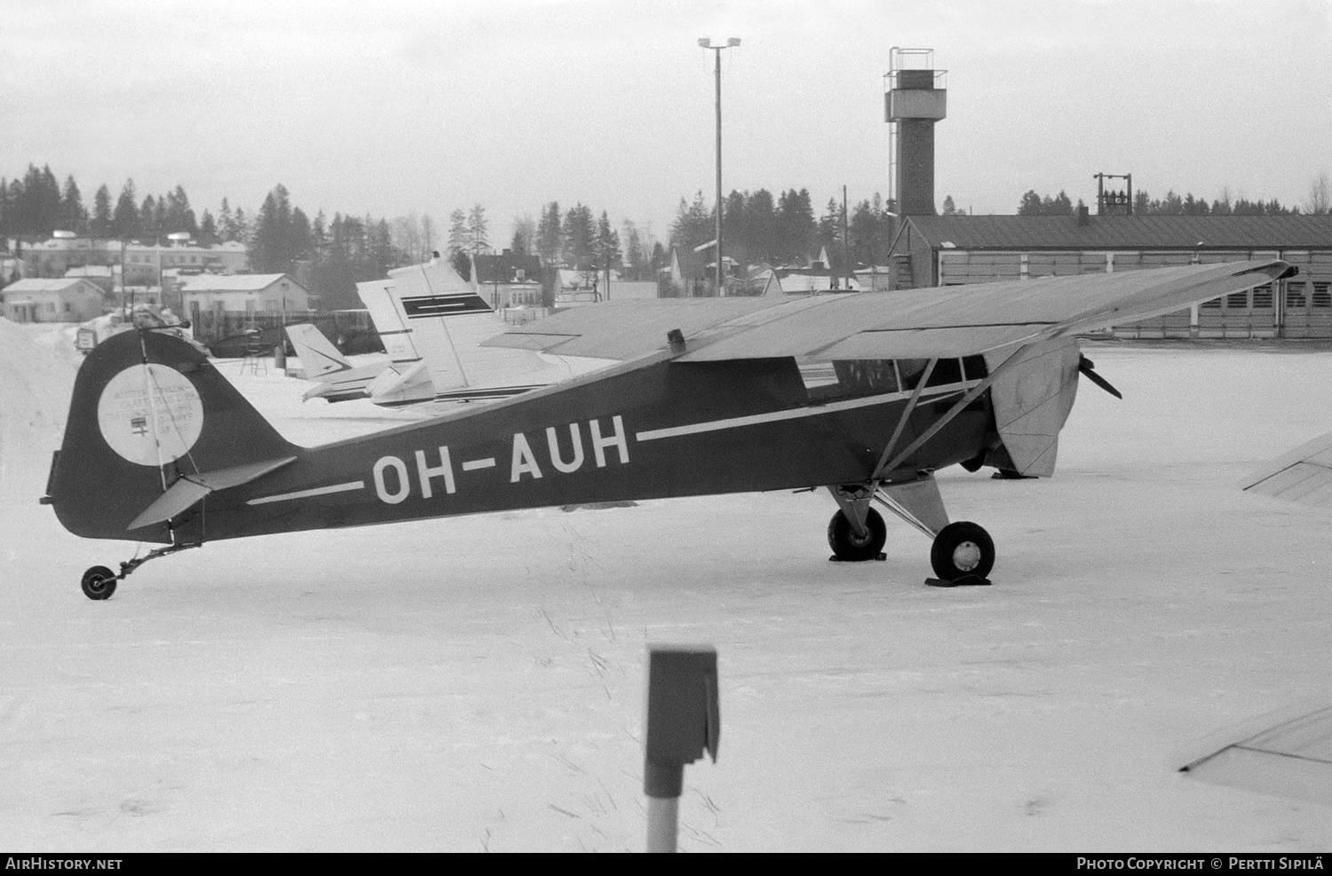 Aircraft Photo of OH-AUH | Taylorcraft Plus D | AirHistory.net #185937