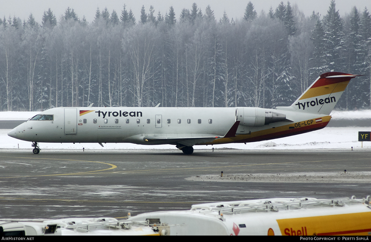 Aircraft Photo of OE-LCP | Bombardier CRJ-200LR (CL-600-2B19) | Tyrolean Airways | AirHistory.net #185939