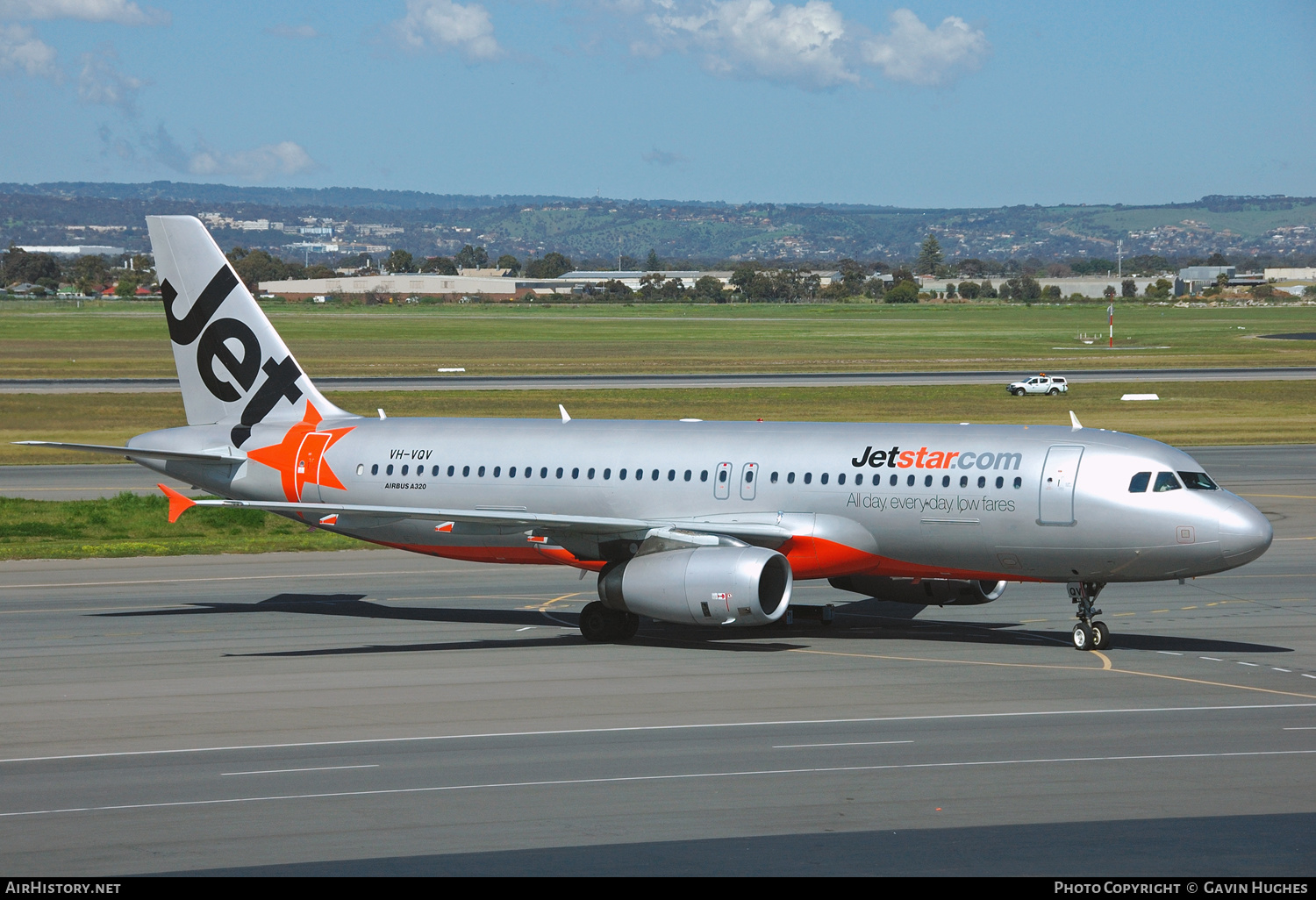 Aircraft Photo of VH-VQV | Airbus A320-232 | Jetstar Airways | AirHistory.net #185946