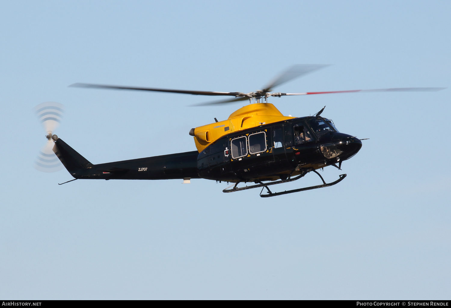 Aircraft Photo of ZJ707 | Bell 412EP Griffin HT1 | UK - Air Force | AirHistory.net #185953