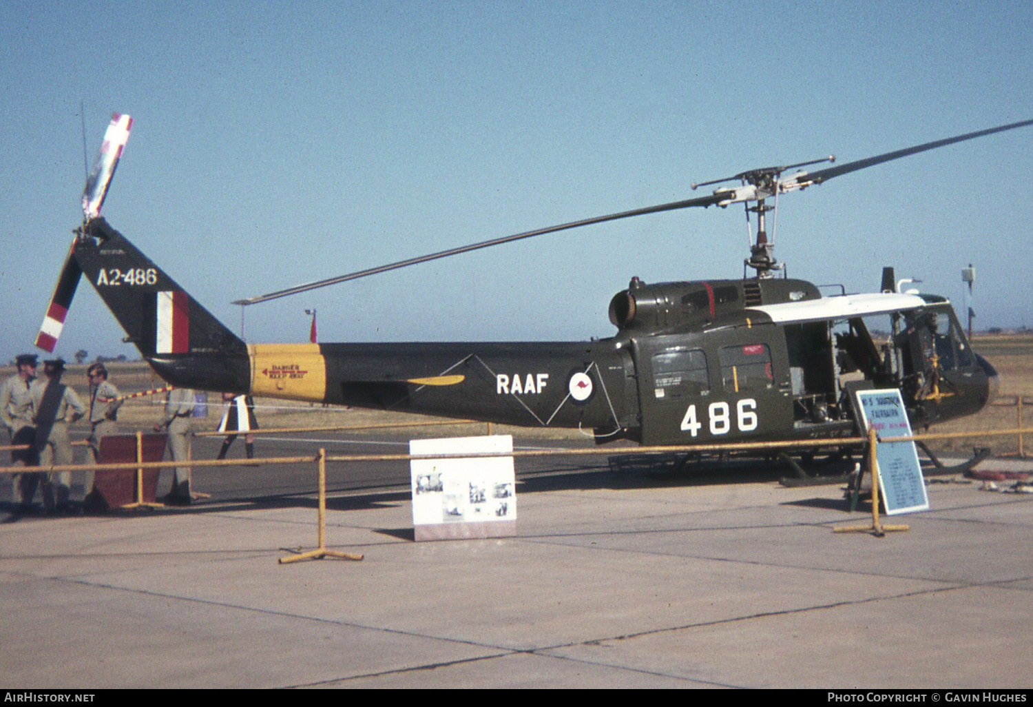 Aircraft Photo of A2-486 | Bell UH-1H Iroquois | Australia - Air Force | AirHistory.net #185975