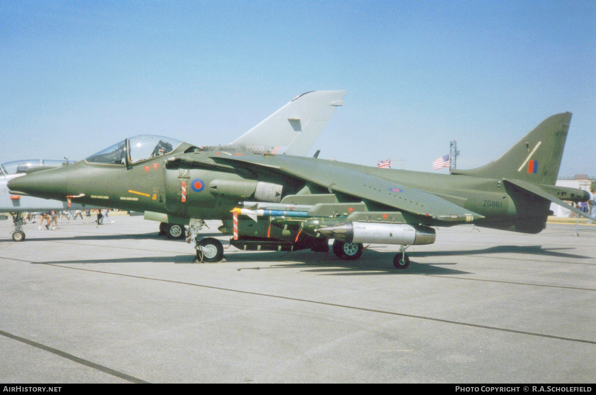 Aircraft Photo of ZG861 | British Aerospace Harrier GR7 | UK - Air Force | AirHistory.net #185978