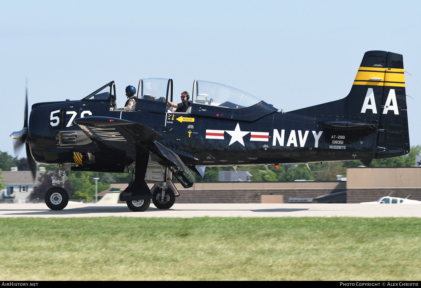 Aircraft Photo of N228TS / NX228TS / 138351 | North American AT-28D Trojan | USA - Navy | AirHistory.net #185983