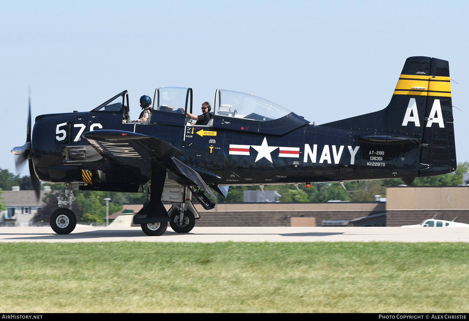 Aircraft Photo of N228TS / NX228TS / 138351 | North American AT-28D Trojan | USA - Navy | AirHistory.net #185983