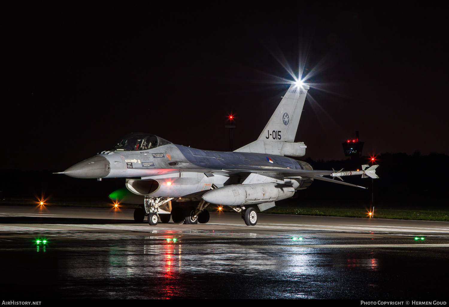 Aircraft Photo of J-015 | General Dynamics F-16AM Fighting Falcon | Netherlands - Air Force | AirHistory.net #185997