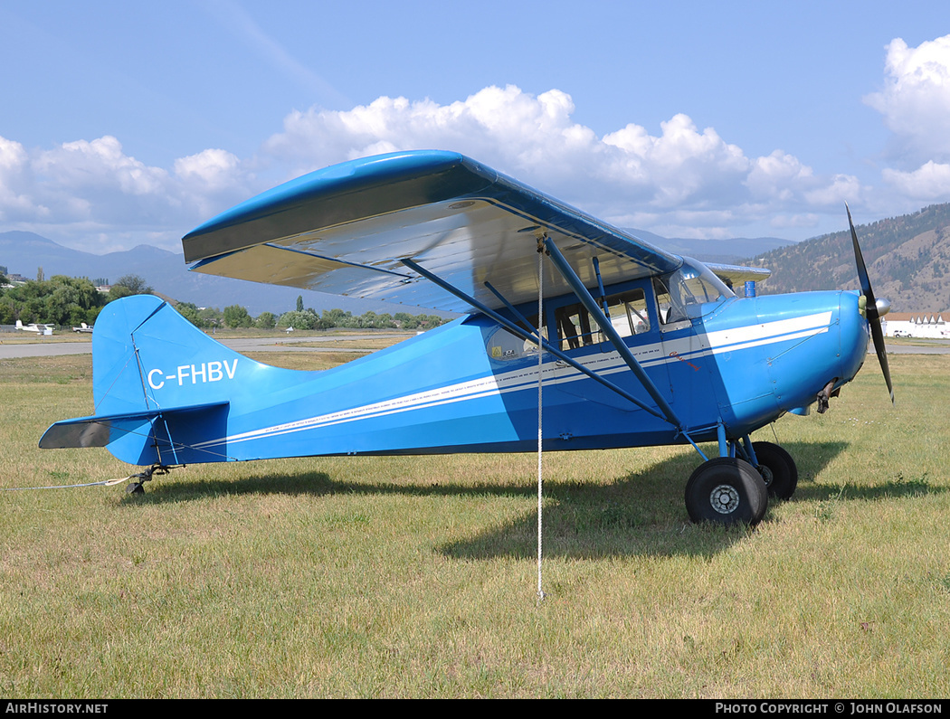 Aircraft Photo of C-FHBV | Aeronca 11AC Chief | AirHistory.net #186010