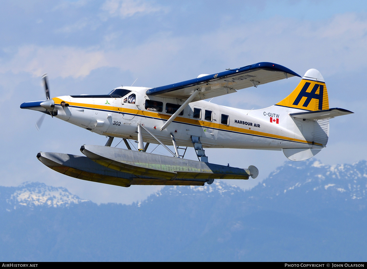 Aircraft Photo of C-GUTW | Vazar DHC-3T Turbine Otter | Harbour Air | AirHistory.net #186011