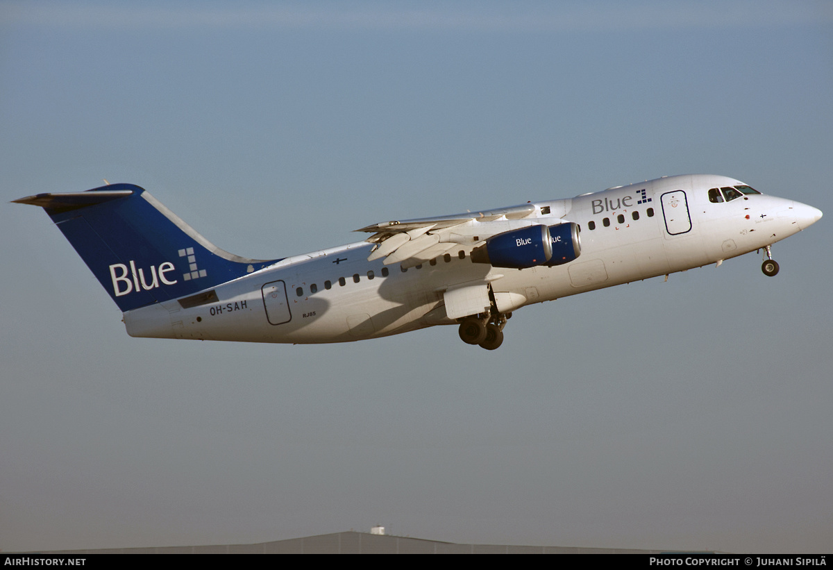 Aircraft Photo of OH-SAH | BAE Systems Avro 146-RJ85 | Blue1 | AirHistory.net #186103