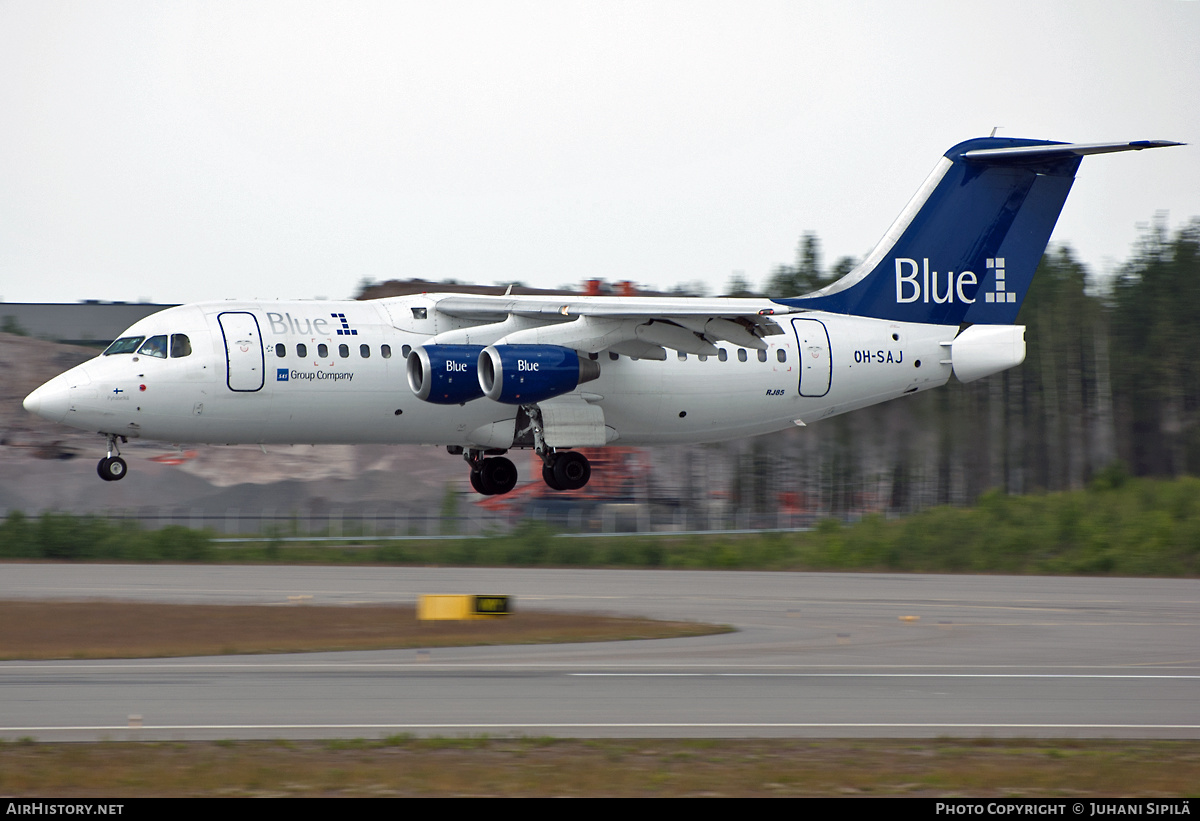 Aircraft Photo of OH-SAJ | BAE Systems Avro 146-RJ85 | Blue1 | AirHistory.net #186109