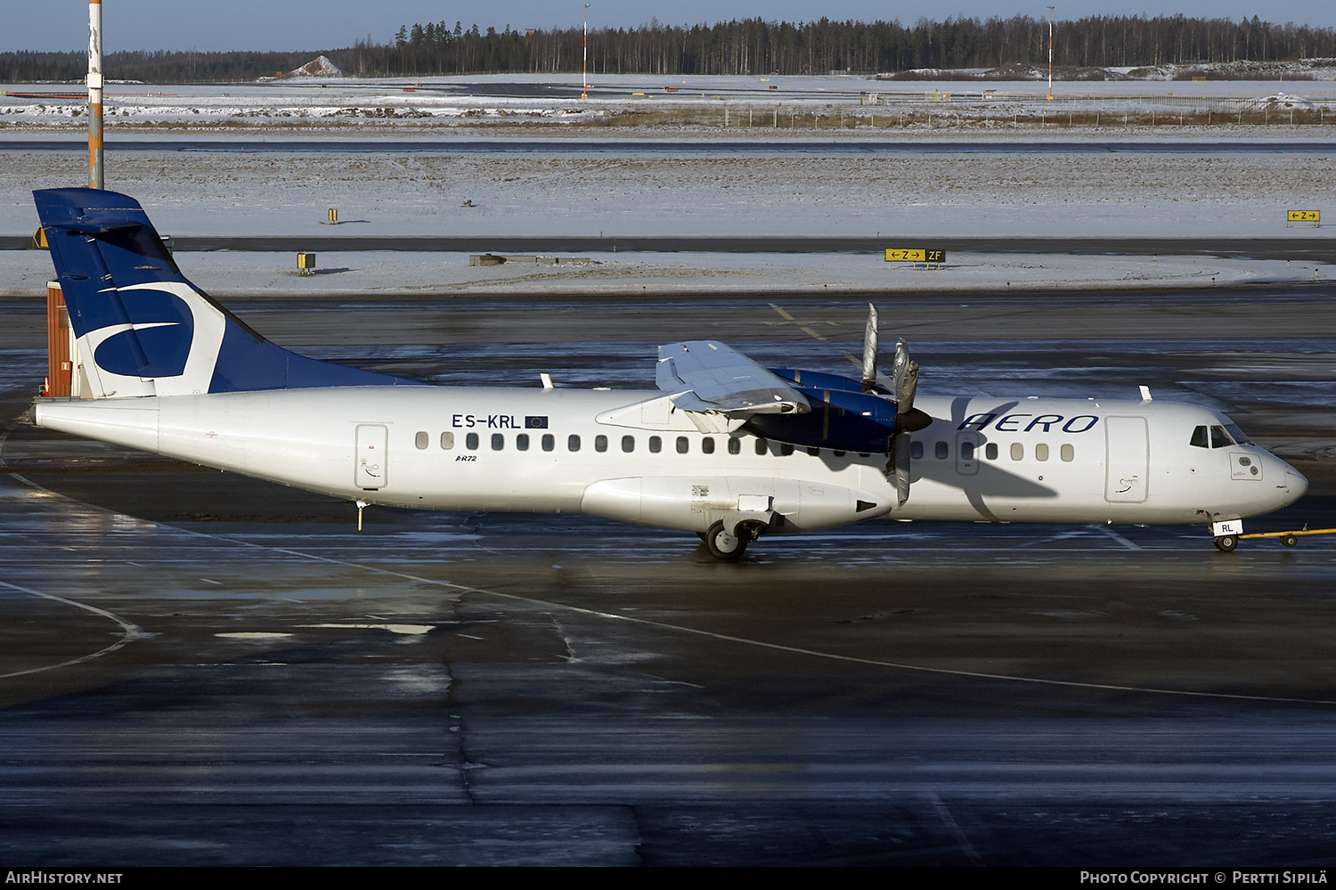 Aircraft Photo of ES-KRL | ATR ATR-72-201 | Aero Airlines | AirHistory.net #186112