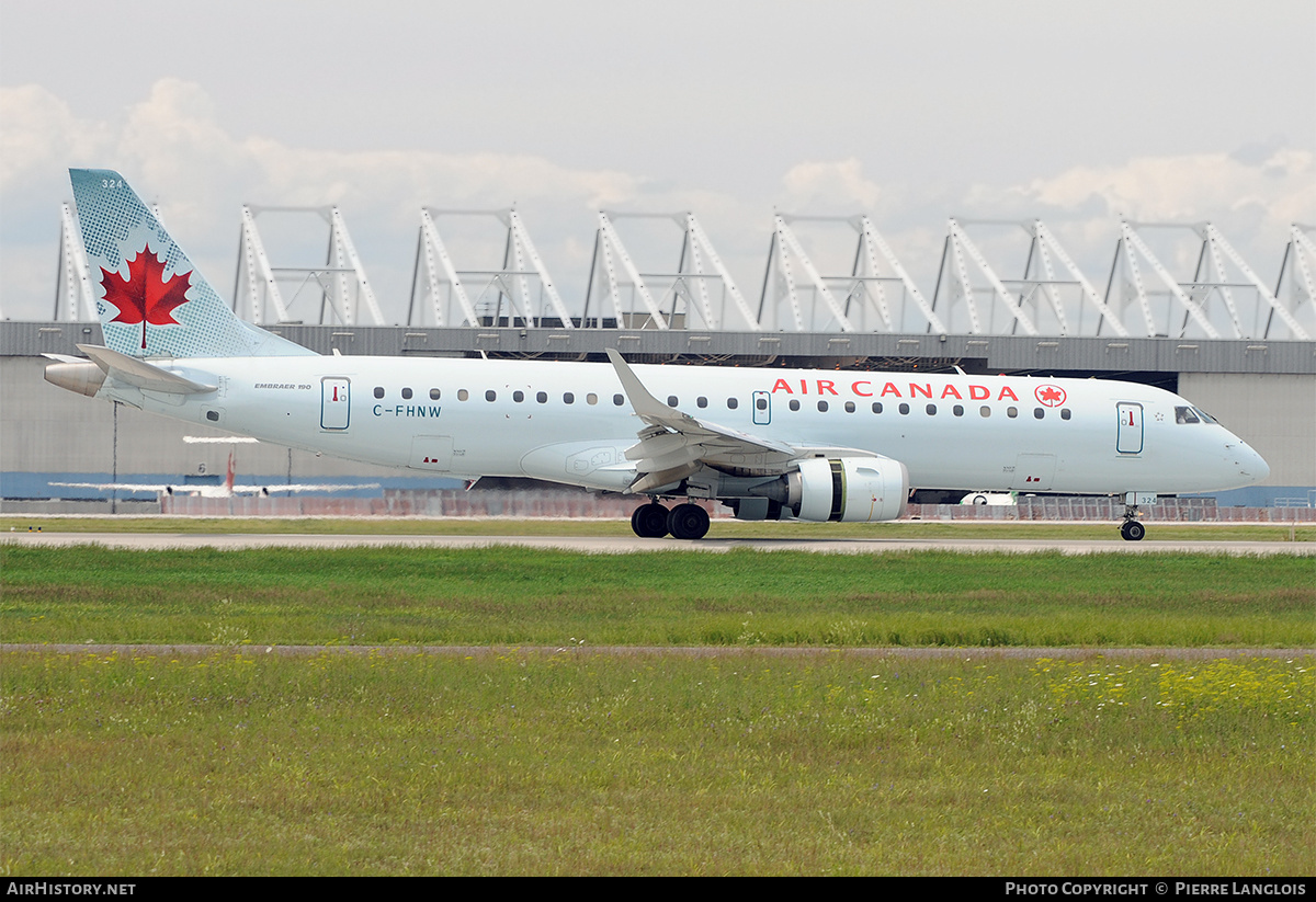 Aircraft Photo of C-FHNW | Embraer 190AR (ERJ-190-100IGW) | Air Canada | AirHistory.net #186116