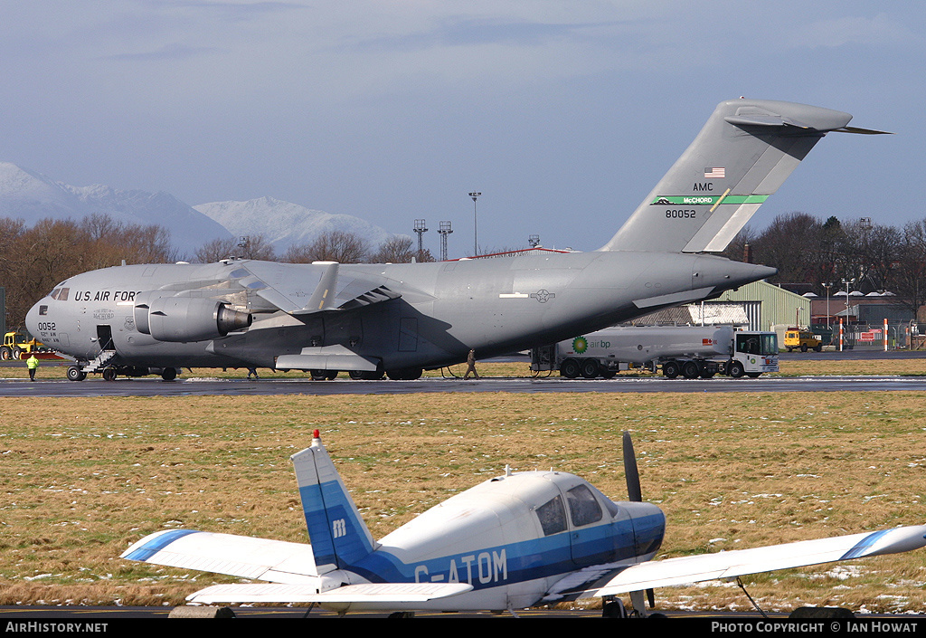 Aircraft Photo of 98-0052 / 80052 | Boeing C-17A Globemaster III | USA - Air Force | AirHistory.net #186129