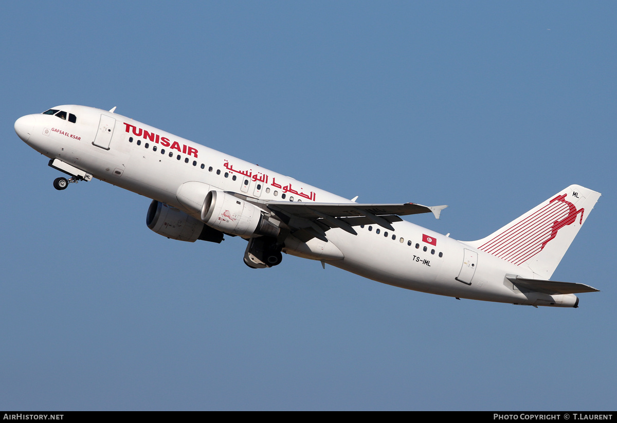 Aircraft Photo of TS-IML | Airbus A320-211 | Tunisair | AirHistory.net #186133