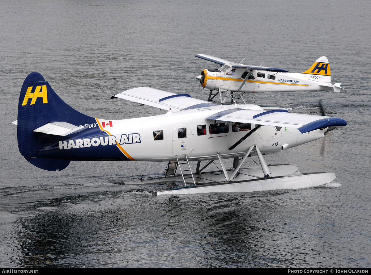 Aircraft Photo of C-FHAX | Vazar DHC-3T Turbine Otter | Harbour Air | AirHistory.net #186138