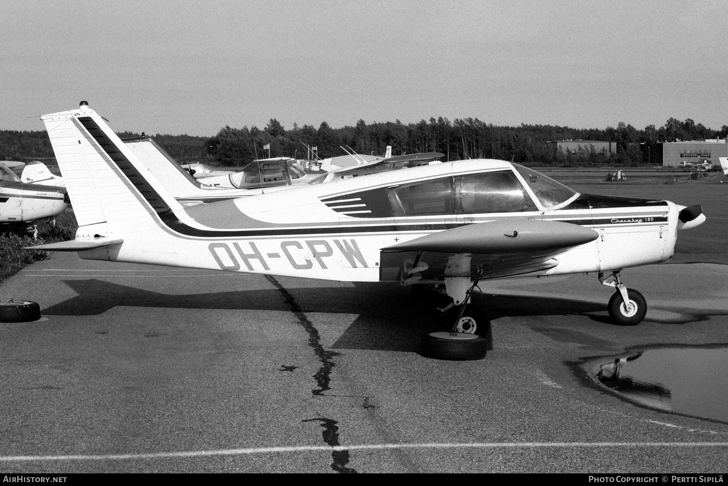 Aircraft Photo of OH-CPW | Piper PA-28-180 Cherokee B | AirHistory.net #186145