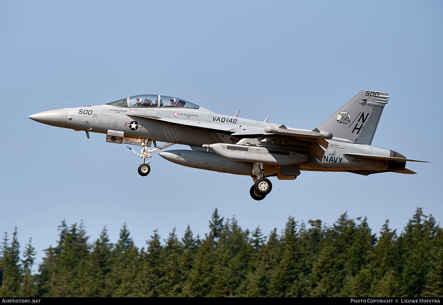 Aircraft Photo of 168381 | Boeing EA-18G Growler | USA - Navy | AirHistory.net #186153