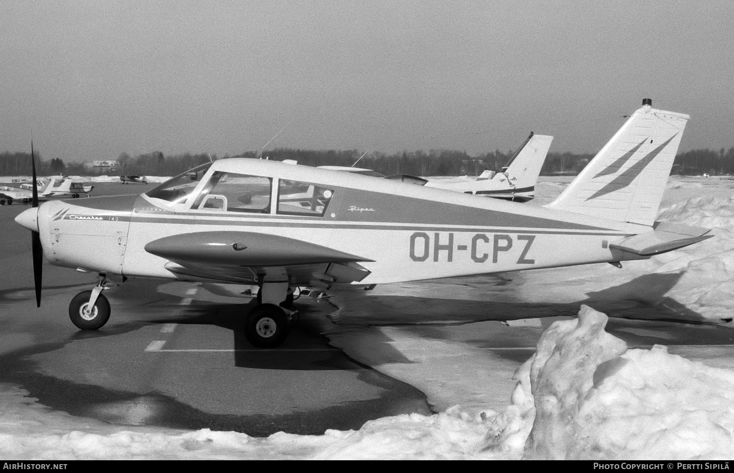 Aircraft Photo of OH-CPZ | Piper PA-28-140 Cherokee | AirHistory.net #186158