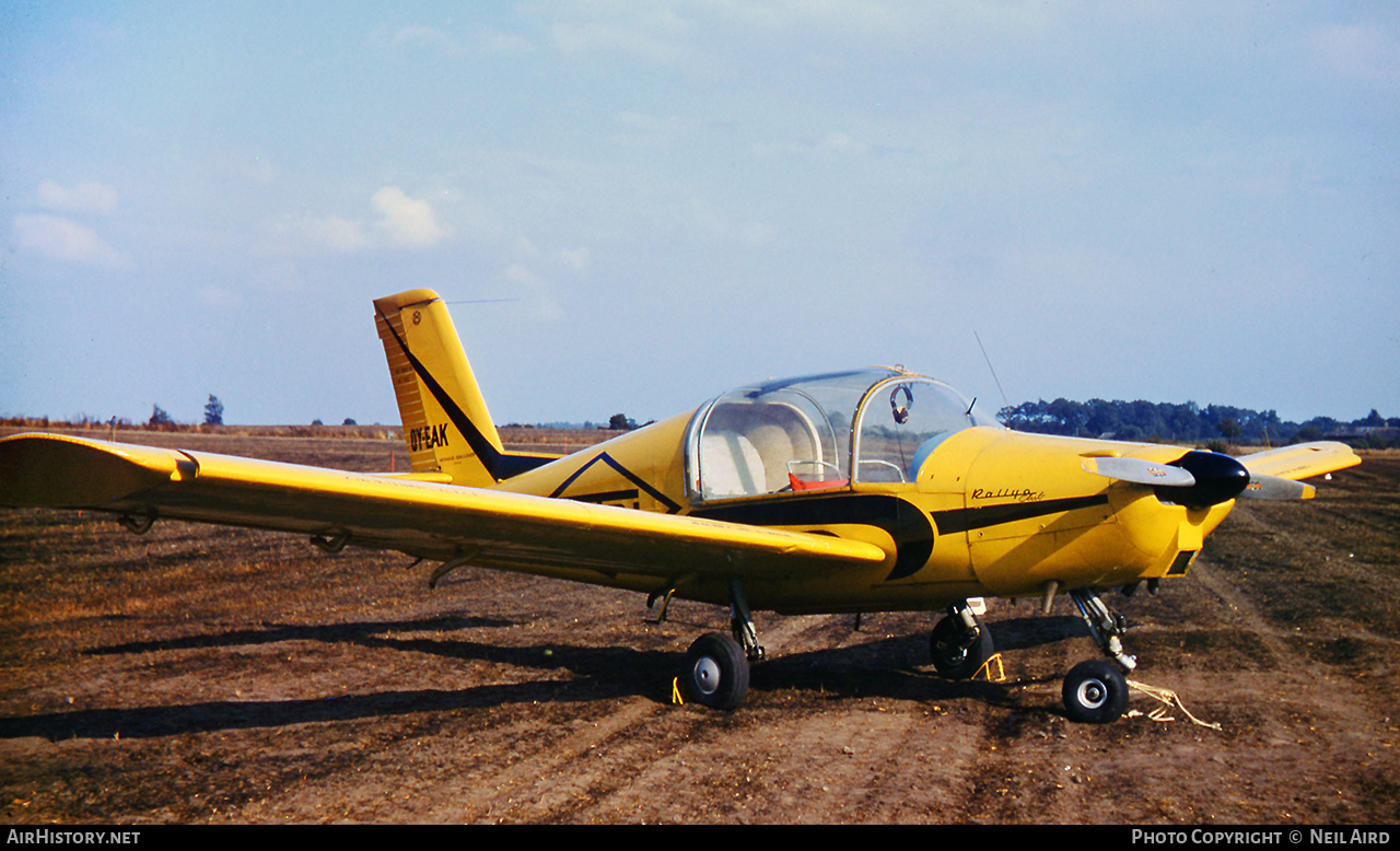 Aircraft Photo of OY-EAK | Morane-Saulnier MS-880B Rallye Club | AirHistory.net #186169