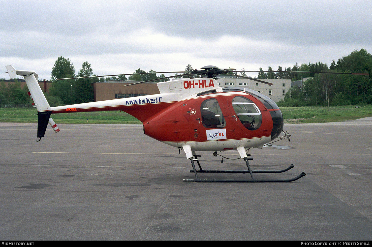 Aircraft Photo of OH-HLA | Hughes 500D (369D) | Heliwest | AirHistory.net #186171