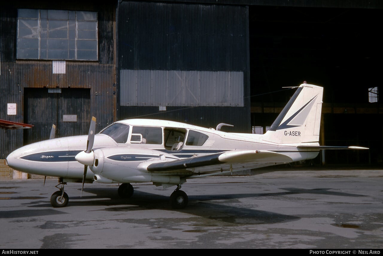 Aircraft Photo of G-ASER | Piper PA-23-250 Aztec B | AirHistory.net #186173