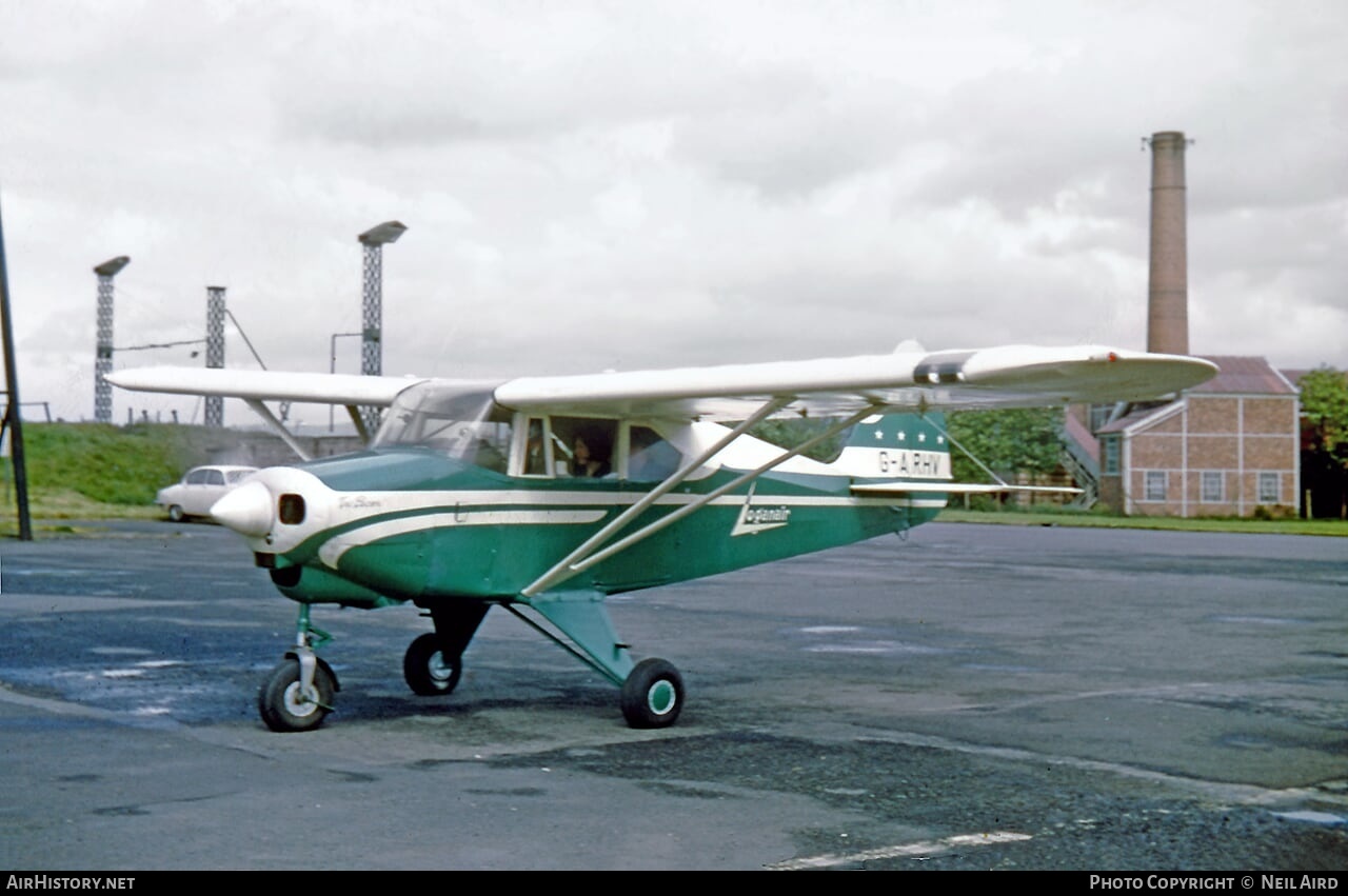 Aircraft Photo of G-ARHV | Piper PA-22-160 Tri-Pacer | Loganair | AirHistory.net #186174