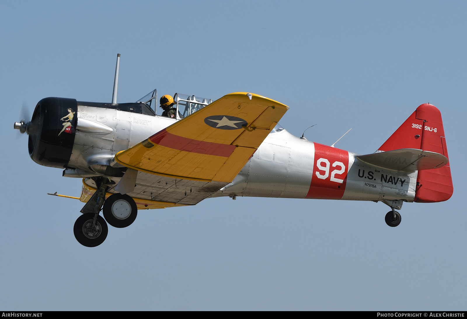 Aircraft Photo of N7976A / 3192 | North American AT-6F Texan | USA - Navy | AirHistory.net #186175