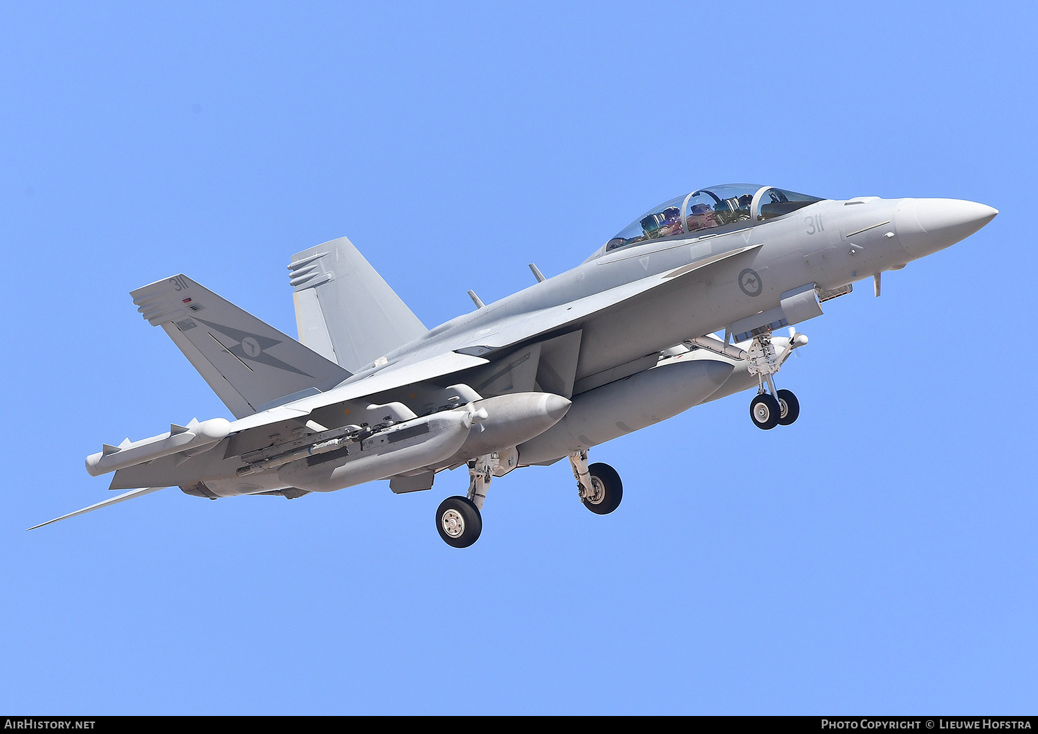 Aircraft Photo of A46-311 | Boeing EA-18G Growler | Australia - Air Force | AirHistory.net #186189