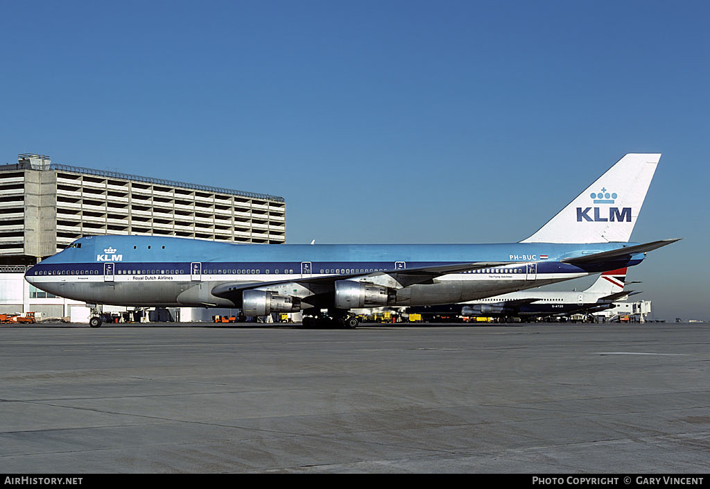 Aircraft Photo of PH-BUC | Boeing 747-206B | KLM - Royal Dutch Airlines | AirHistory.net #186215