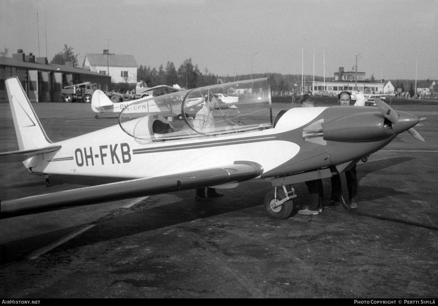 Aircraft Photo of OH-FKB | Fournier RF-5 | AirHistory.net #186219