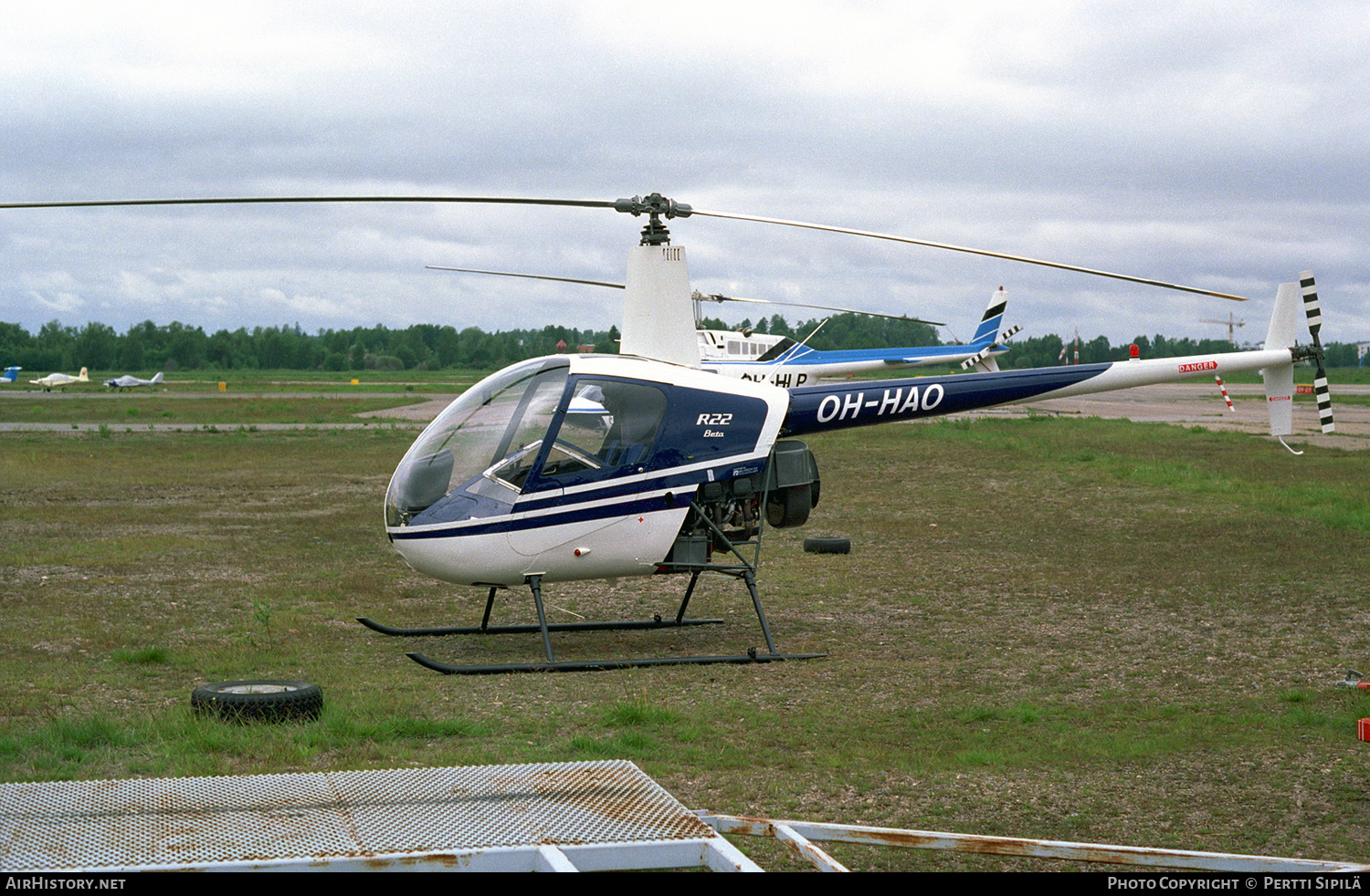 Aircraft Photo of OH-HAO | Robinson R-22 Beta | AirHistory.net #186226