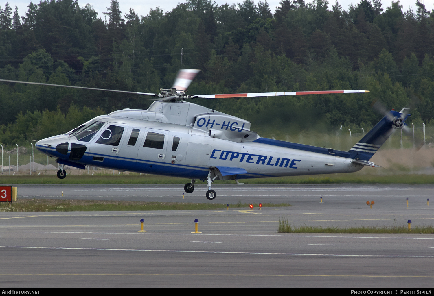 Aircraft Photo of OH-HCJ | Sikorsky S-76C+ | Copterline | AirHistory.net #186228