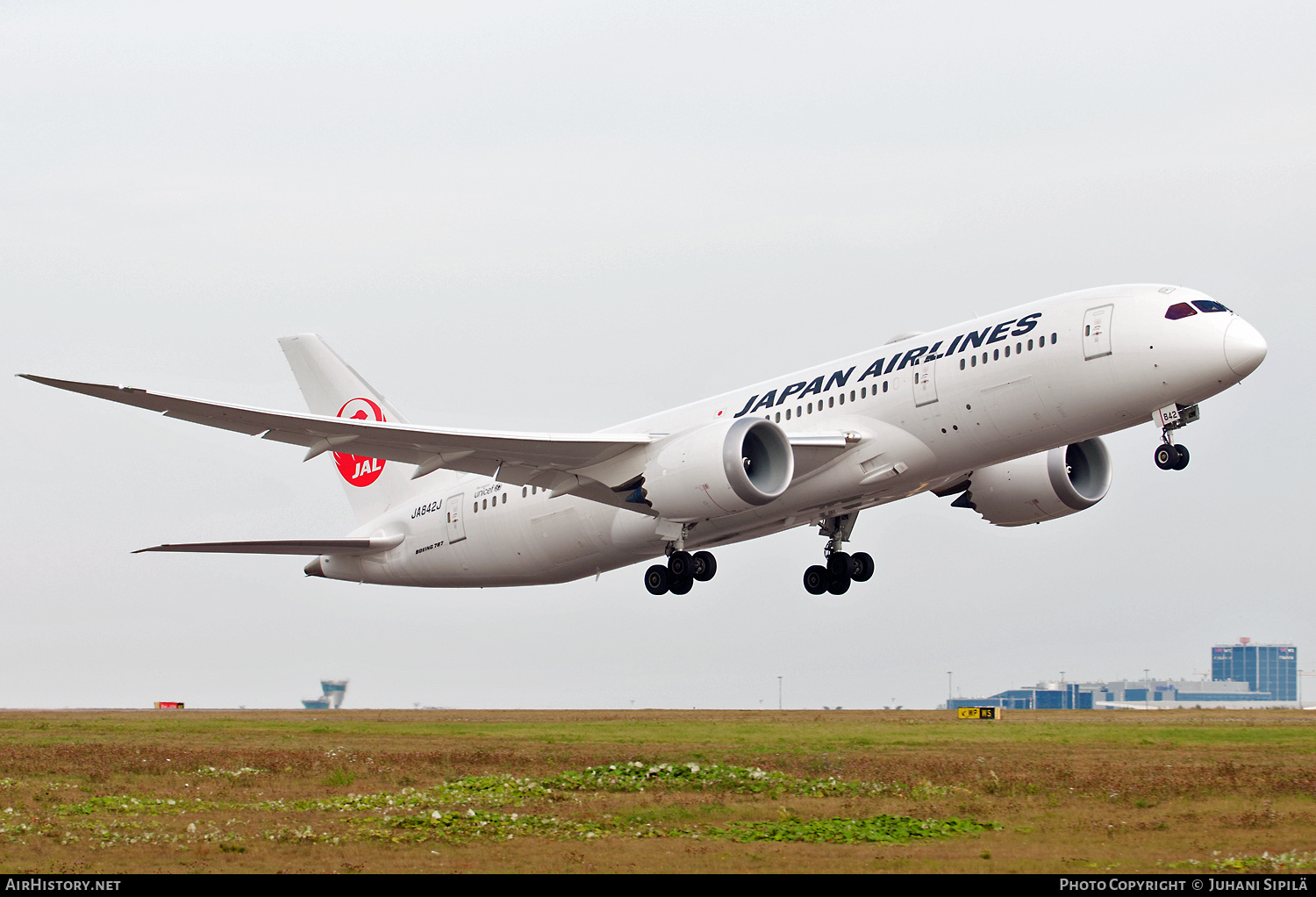 Aircraft Photo of JA842J | Boeing 787-8 Dreamliner | Japan Airlines - JAL | AirHistory.net #186237