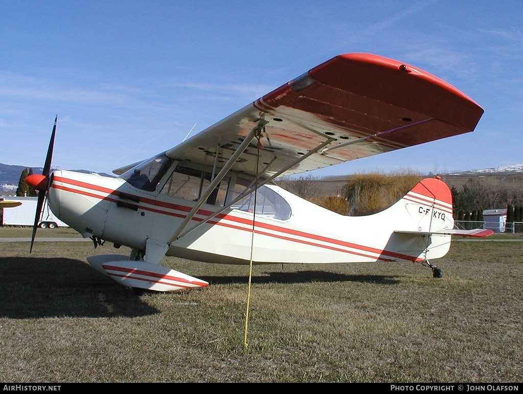 Aircraft Photo of C-FKYQ | Champion 7GC | AirHistory.net #186243