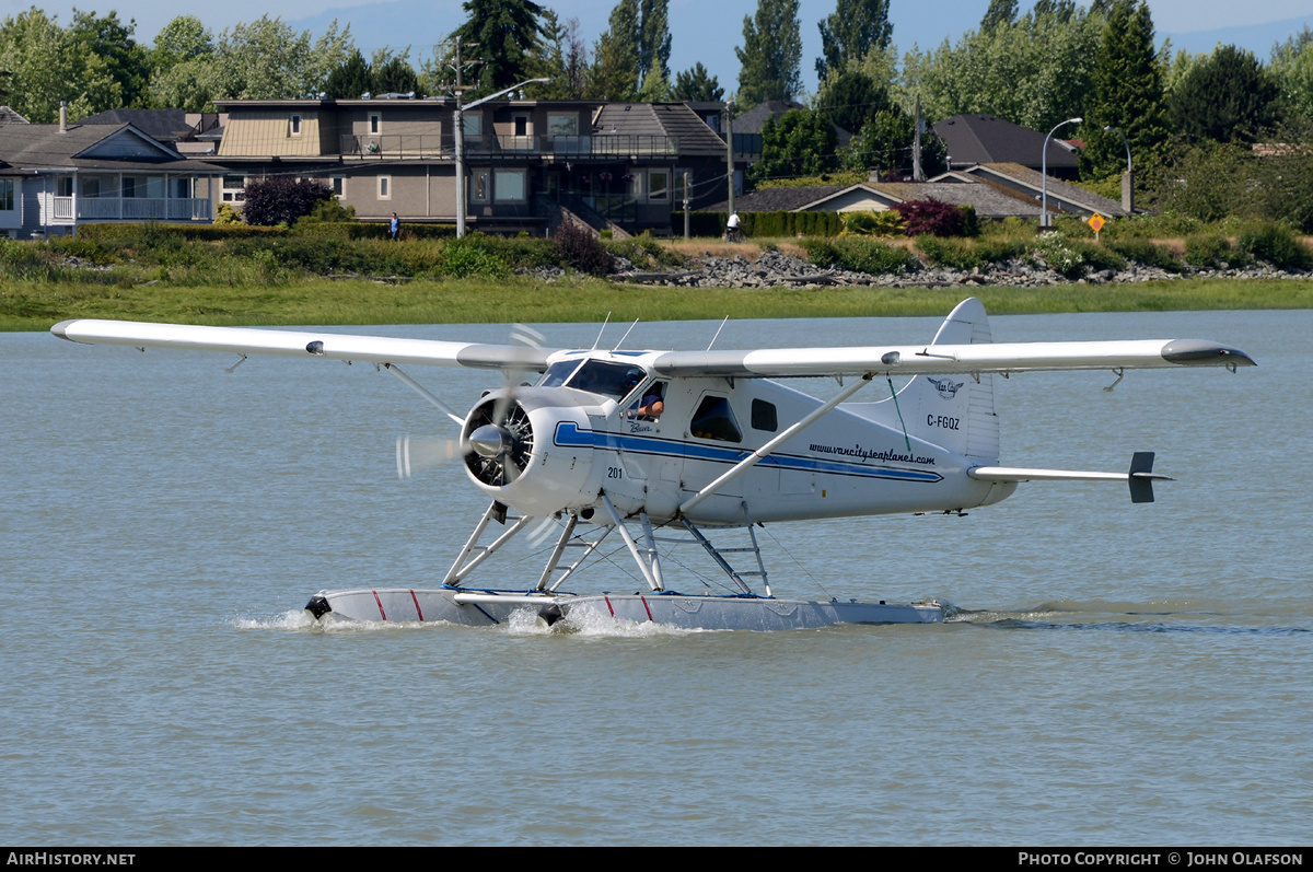 Aircraft Photo of C-FGQZ | De Havilland Canada DHC-2 Beaver Mk.1 | Van City Seaplanes | AirHistory.net #186287