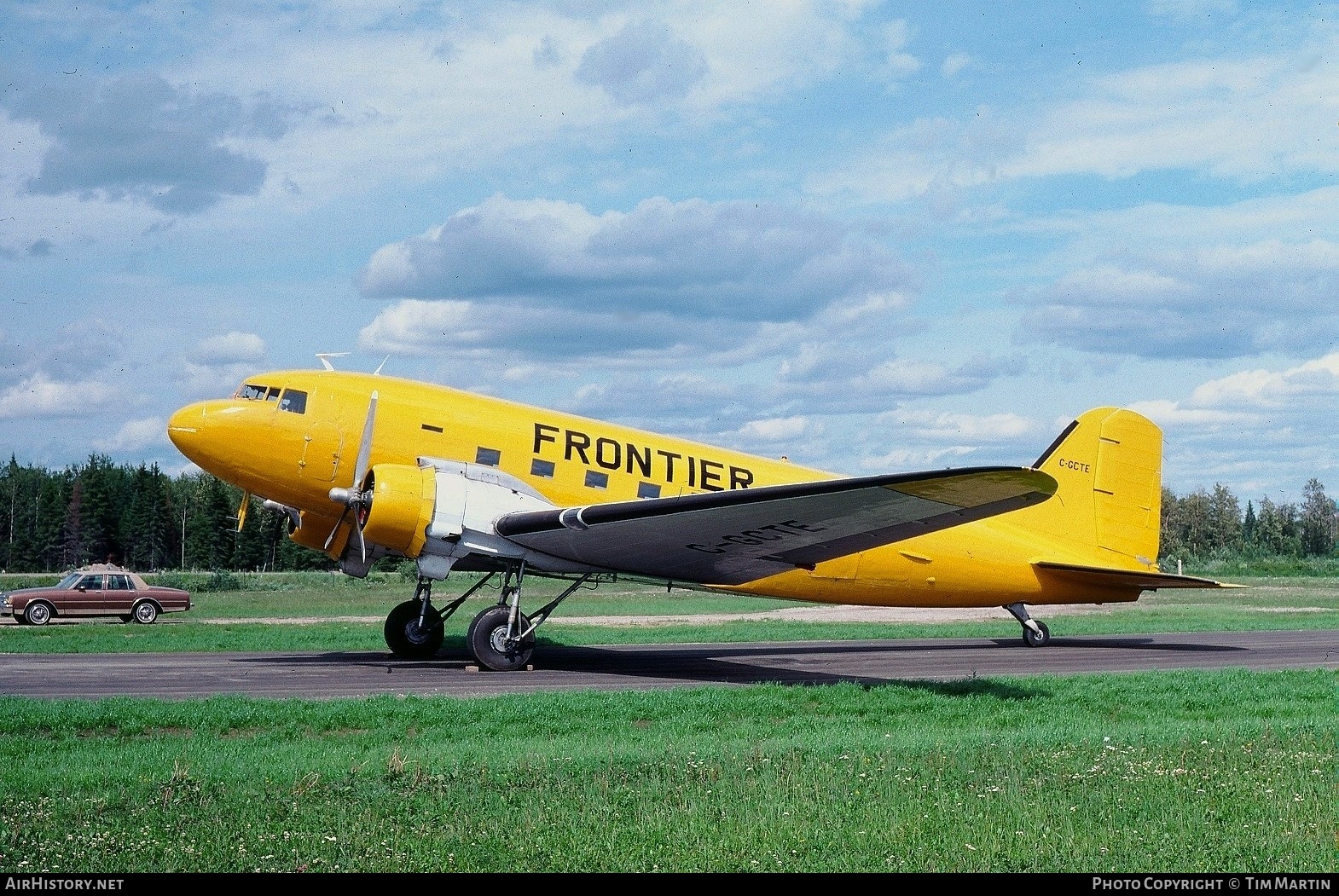 Aircraft Photo of C-GCTE | Douglas C-47A Skytrain | Frontier Air Service | AirHistory.net #186290