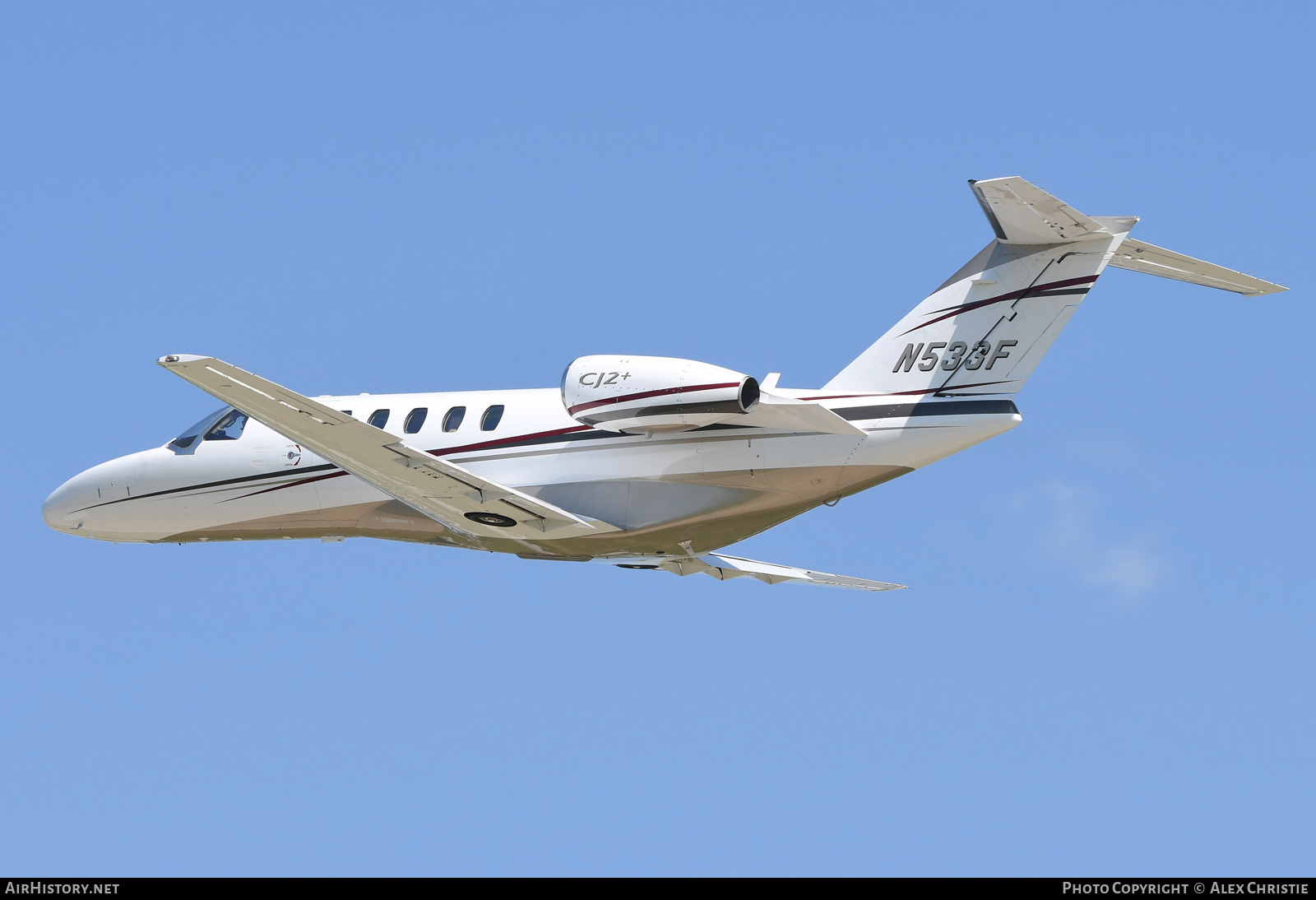 Aircraft Photo of N533F | Cessna 525A CitationJet CJ2+ | AirHistory.net #186297