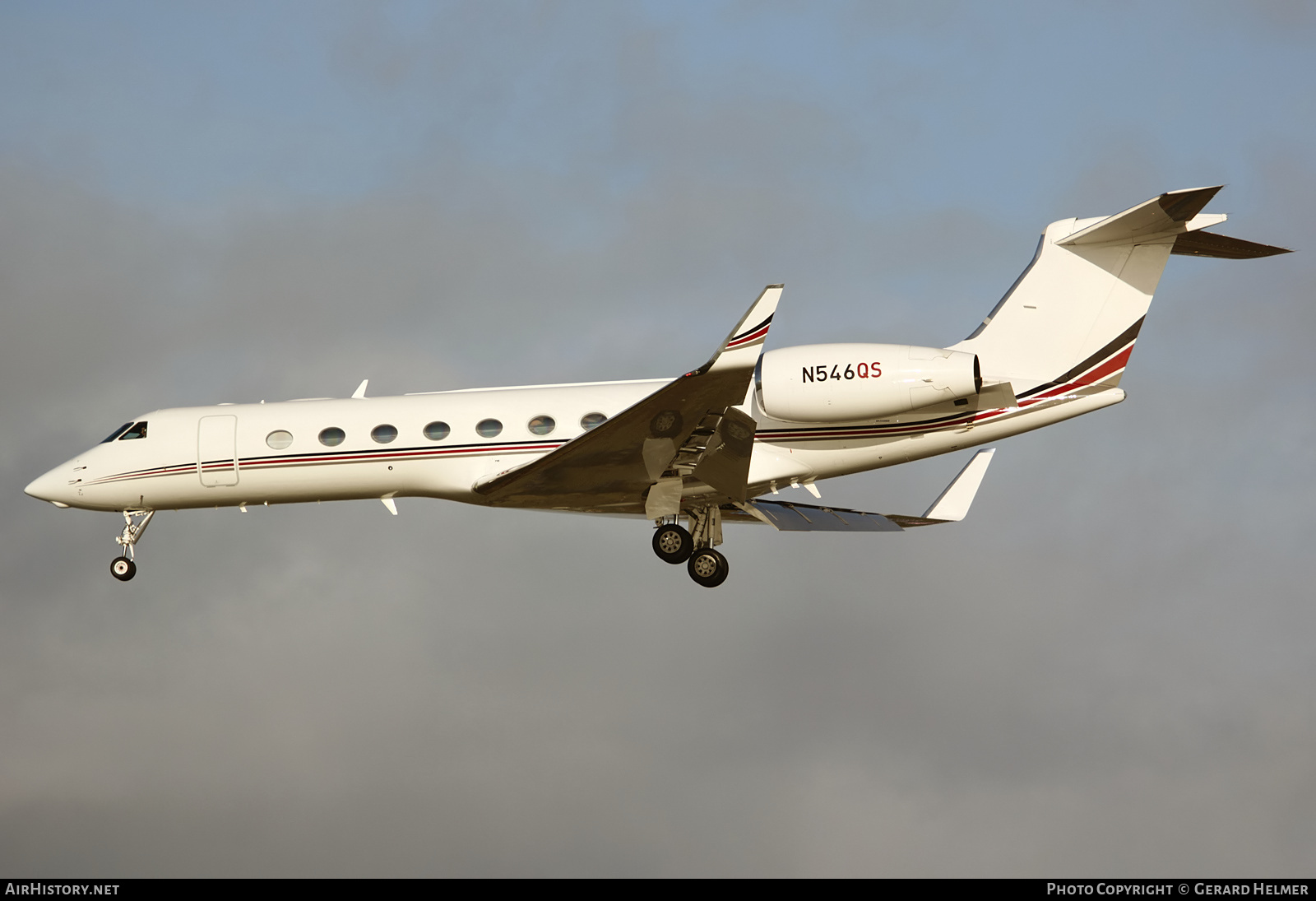 Aircraft Photo of N546QS | Gulfstream Aerospace G-V-SP Gulfstream G550 | AirHistory.net #186298