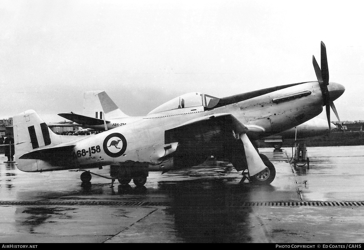 Aircraft Photo of A68-158 | Commonwealth CA-18 Mustang 23 (P-51D) | Australia - Air Force | AirHistory.net #186306