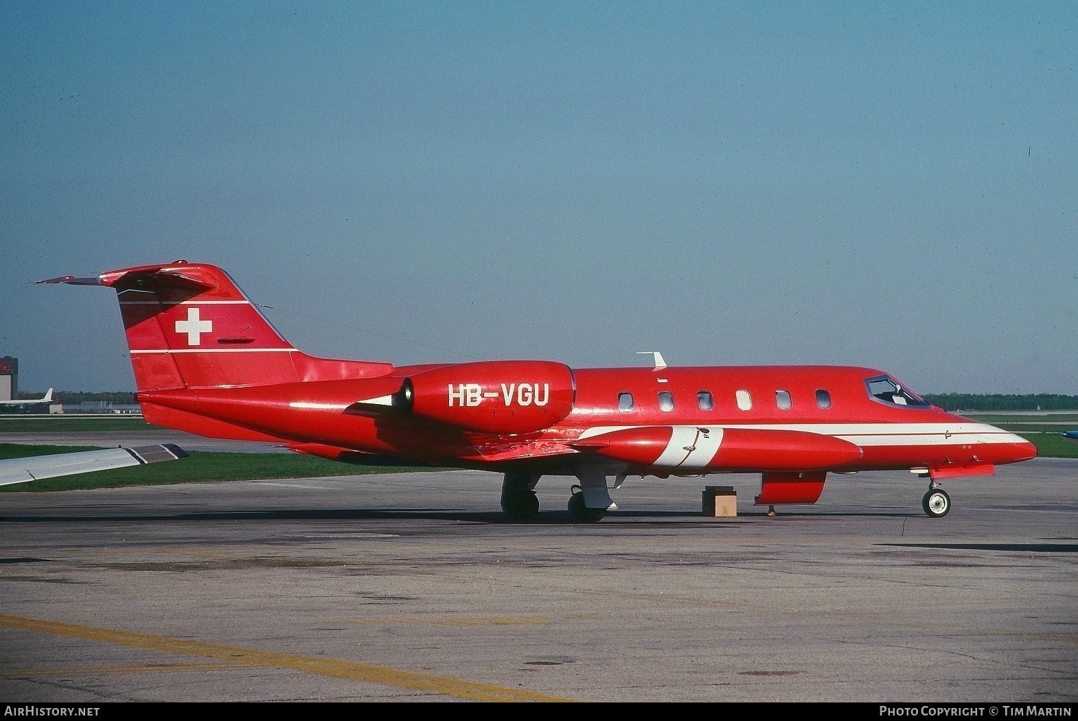 Aircraft Photo of HB-VGU | Gates Learjet 35A | AirHistory.net #186308