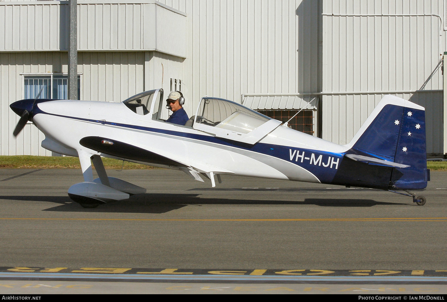 Aircraft Photo of VH-MJH | Van's RV-6 | AirHistory.net #186309