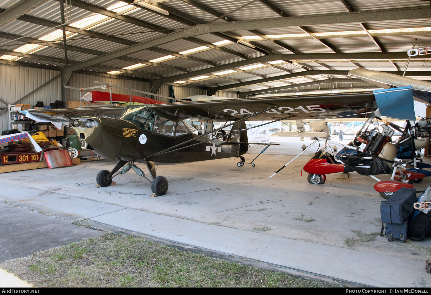 Aircraft Photo of 24-4215 | Taylorcraft DCO-65 | USA - Air Force | AirHistory.net #186325