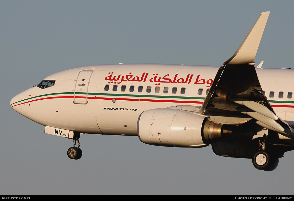 Aircraft Photo of CN-RNV | Boeing 737-7B6 | Royal Air Maroc - RAM | AirHistory.net #186334