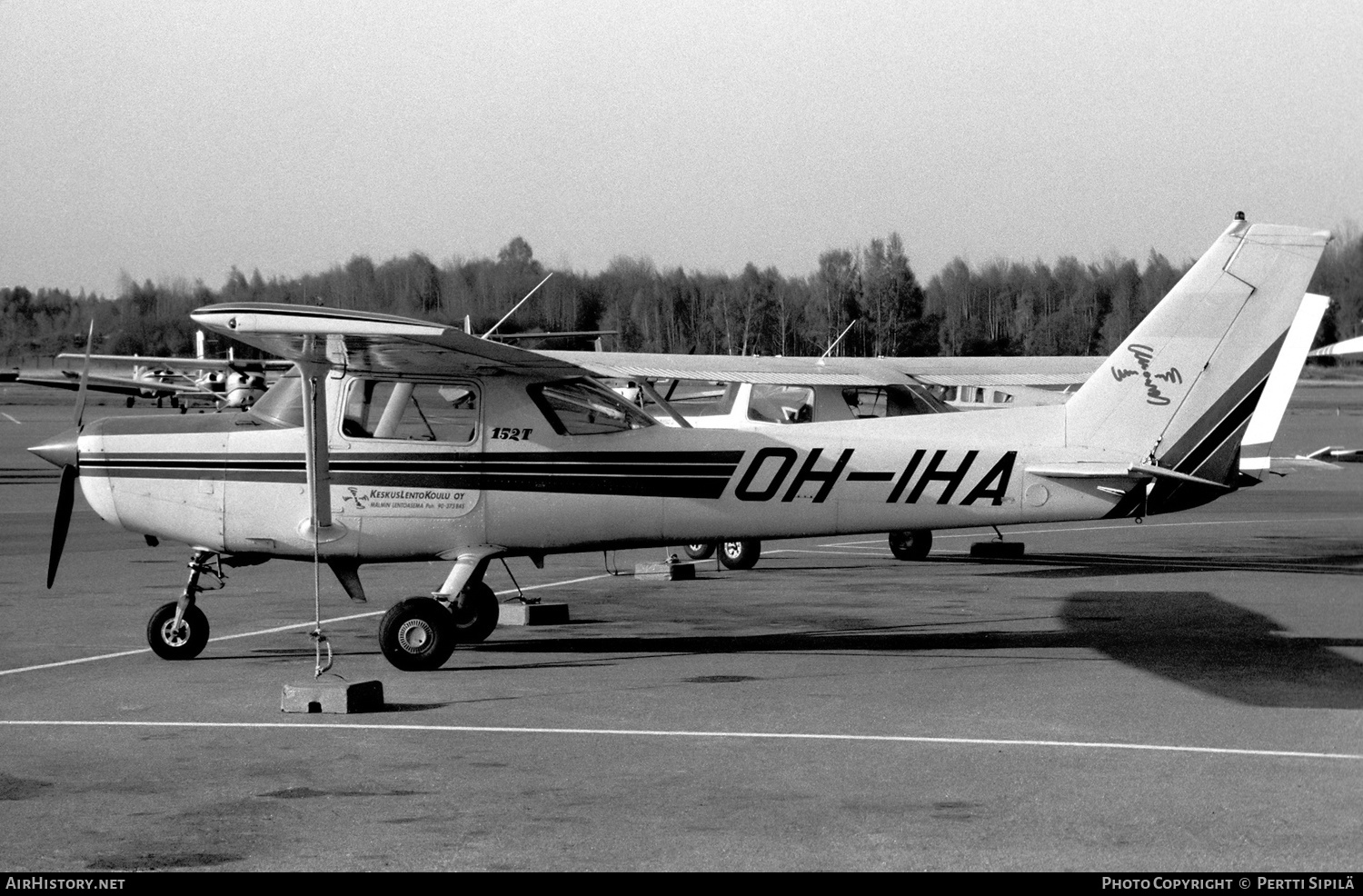 Aircraft Photo of OH-IHA | Reims F152 T | Keskuslentokoulu | AirHistory.net #186340