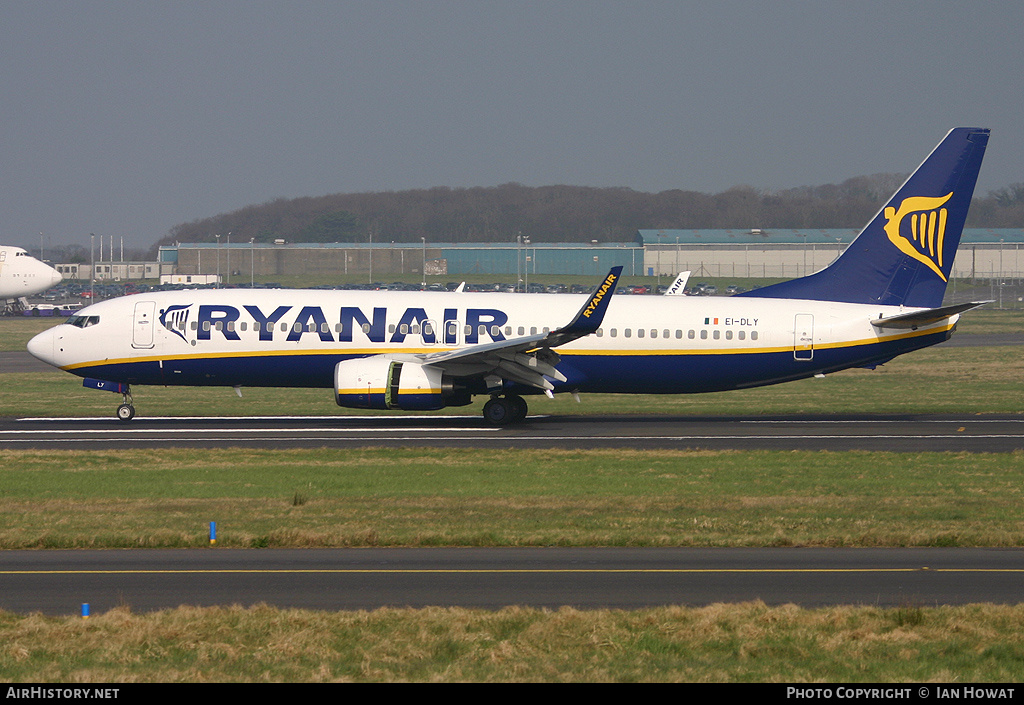 Aircraft Photo of EI-DLY | Boeing 737-8AS | Ryanair | AirHistory.net #186342