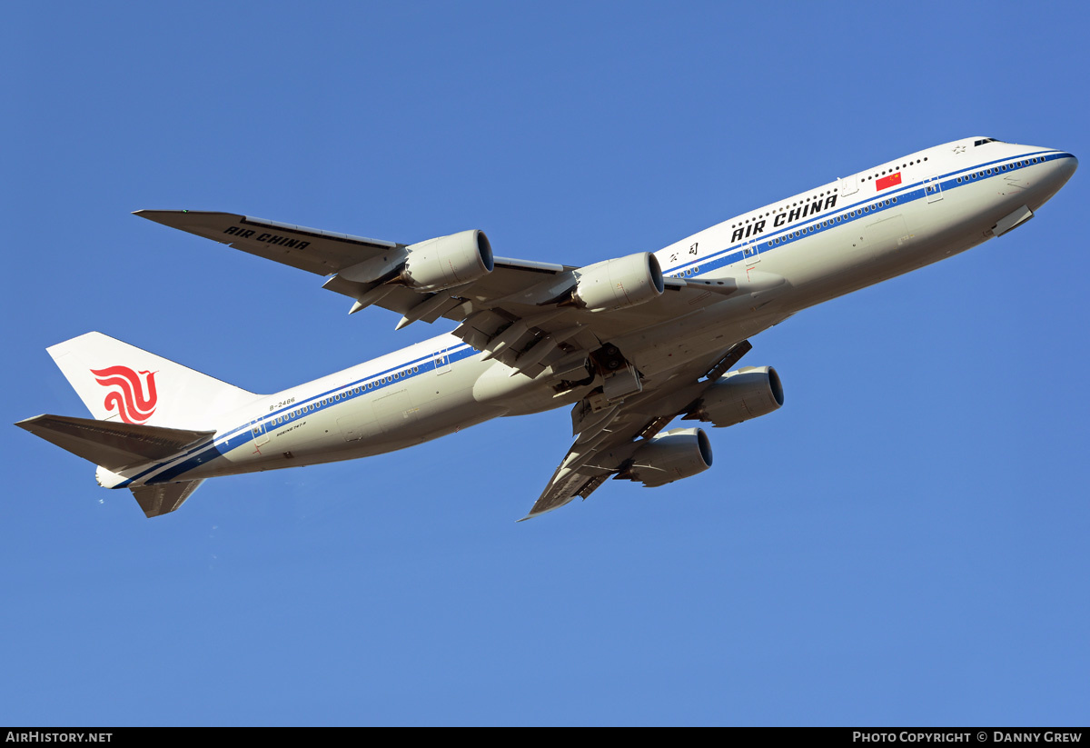 Aircraft Photo of B-2486 | Boeing 747-89L | Air China | AirHistory.net #186346