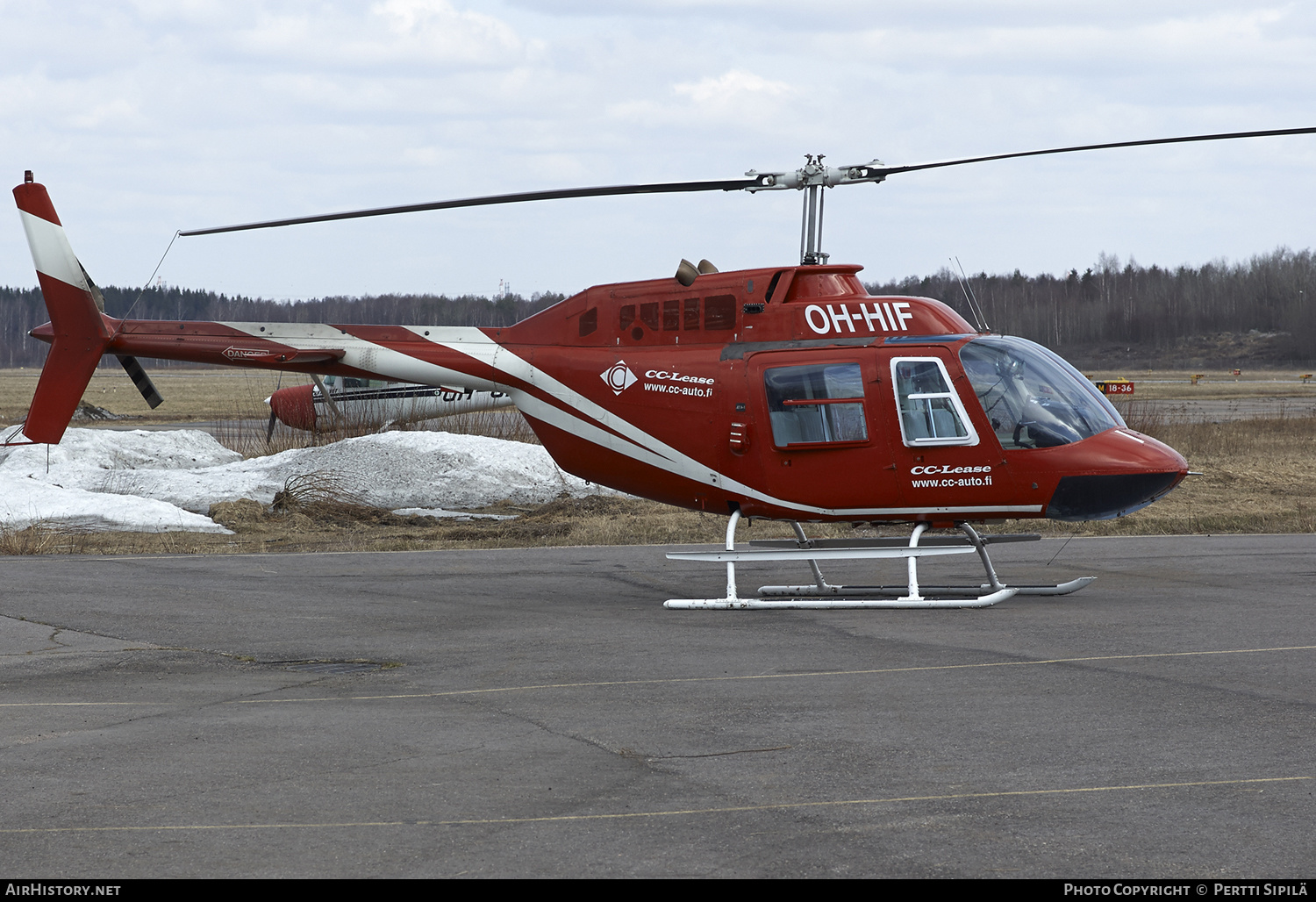 Aircraft Photo of OH-HIF | Bell AB-206B JetRanger II | AirHistory.net #186353