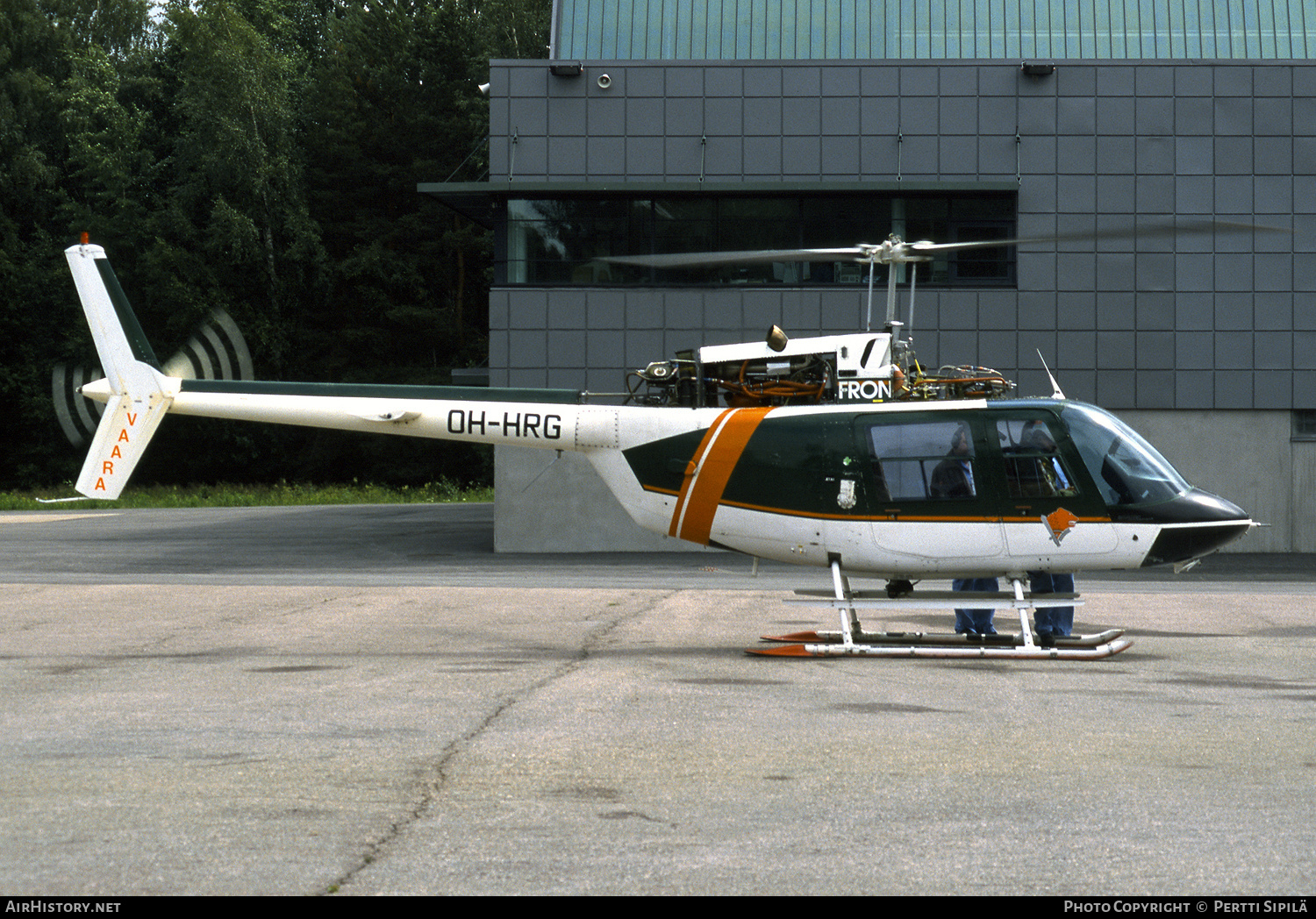 Aircraft Photo of OH-HRG | Bell AB-206B JetRanger II | Rajavartiolaitos - Finnish Border Guard | AirHistory.net #186365