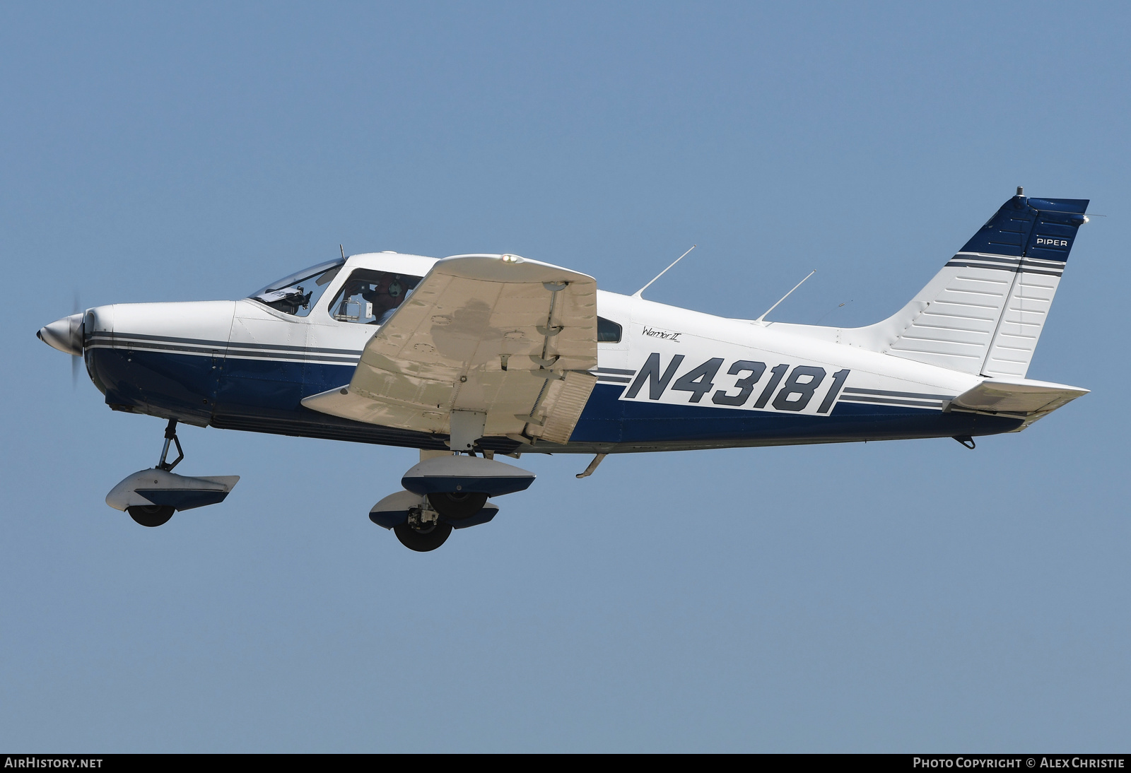 Aircraft Photo of N43181 | Piper PA-28-151 Cherokee Warrior II | AirHistory.net #186375