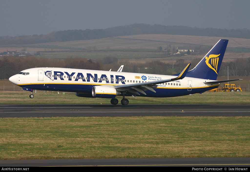 Aircraft Photo of EI-DWL | Boeing 737-8AS | Ryanair | AirHistory.net #186376